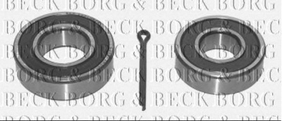 BORG & BECK bwk432 -  Комплект подшипника ступицы колеса